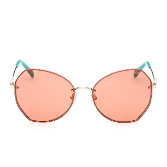 Emilio Pucci 61mm Square Sunglasses Shiny Rose Gold - Picture 8 of 8